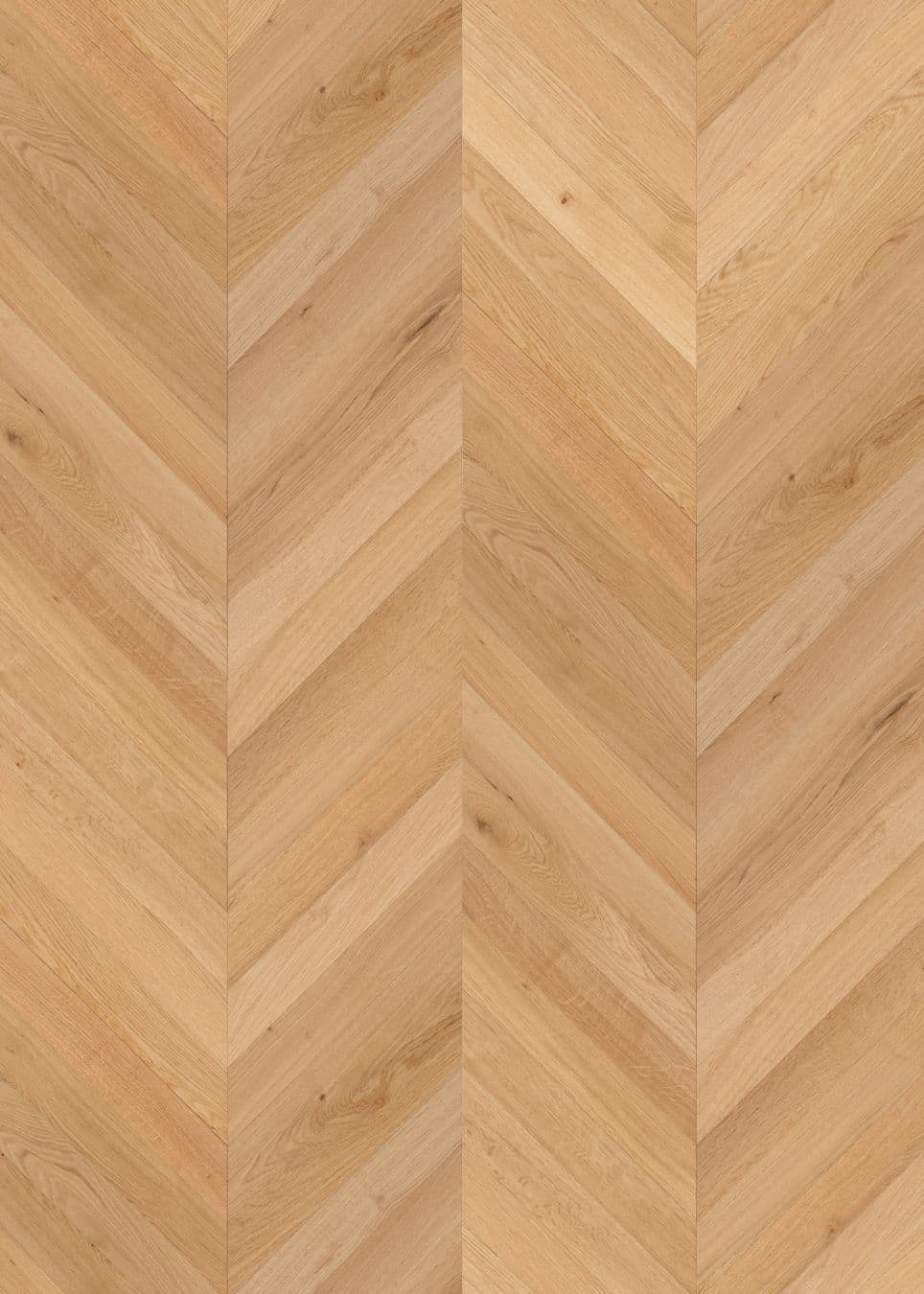 Chevron Maison Beige engineered European oak flooring colour and grain sample