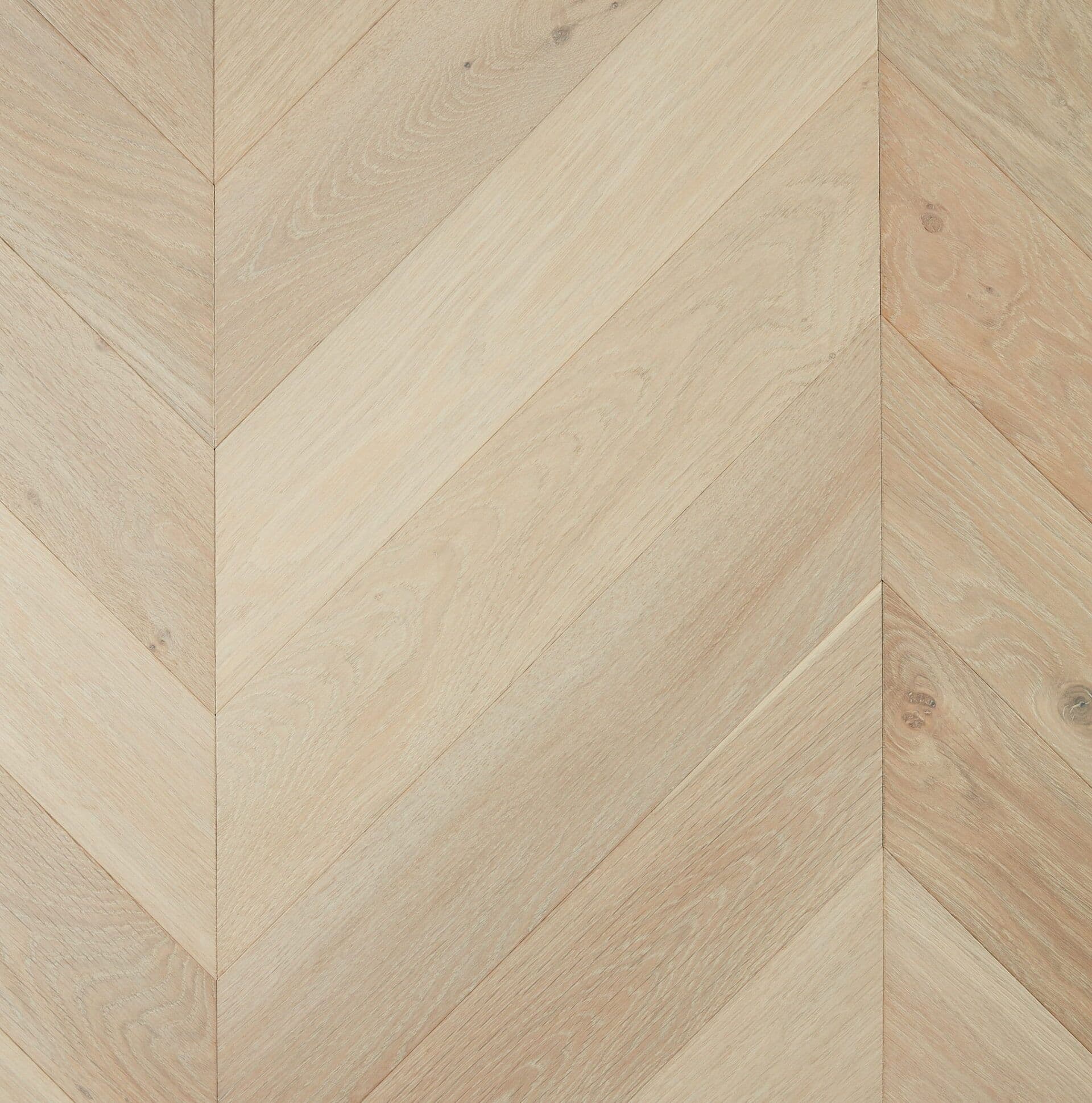 Chevron Chateau Grey engineered European oak chevron flooring sample