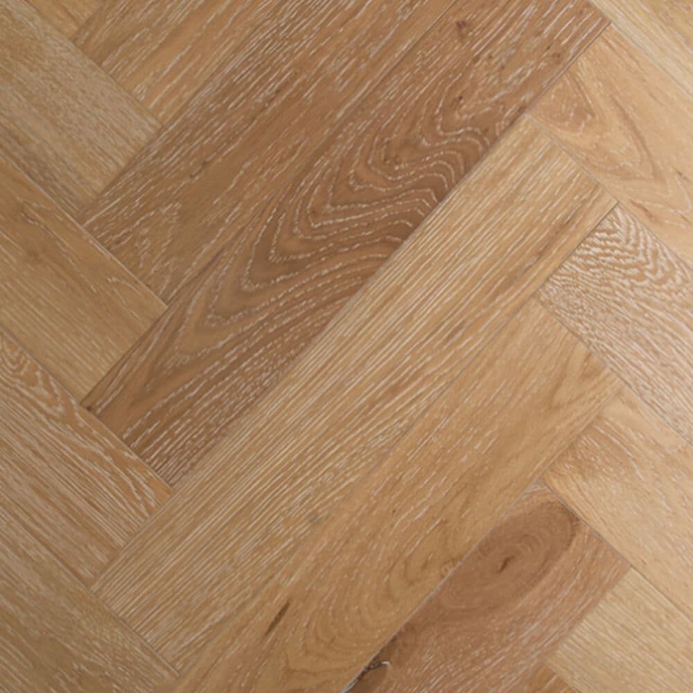 Herringbone Cabernet engineered European oak herringbone flooring sample