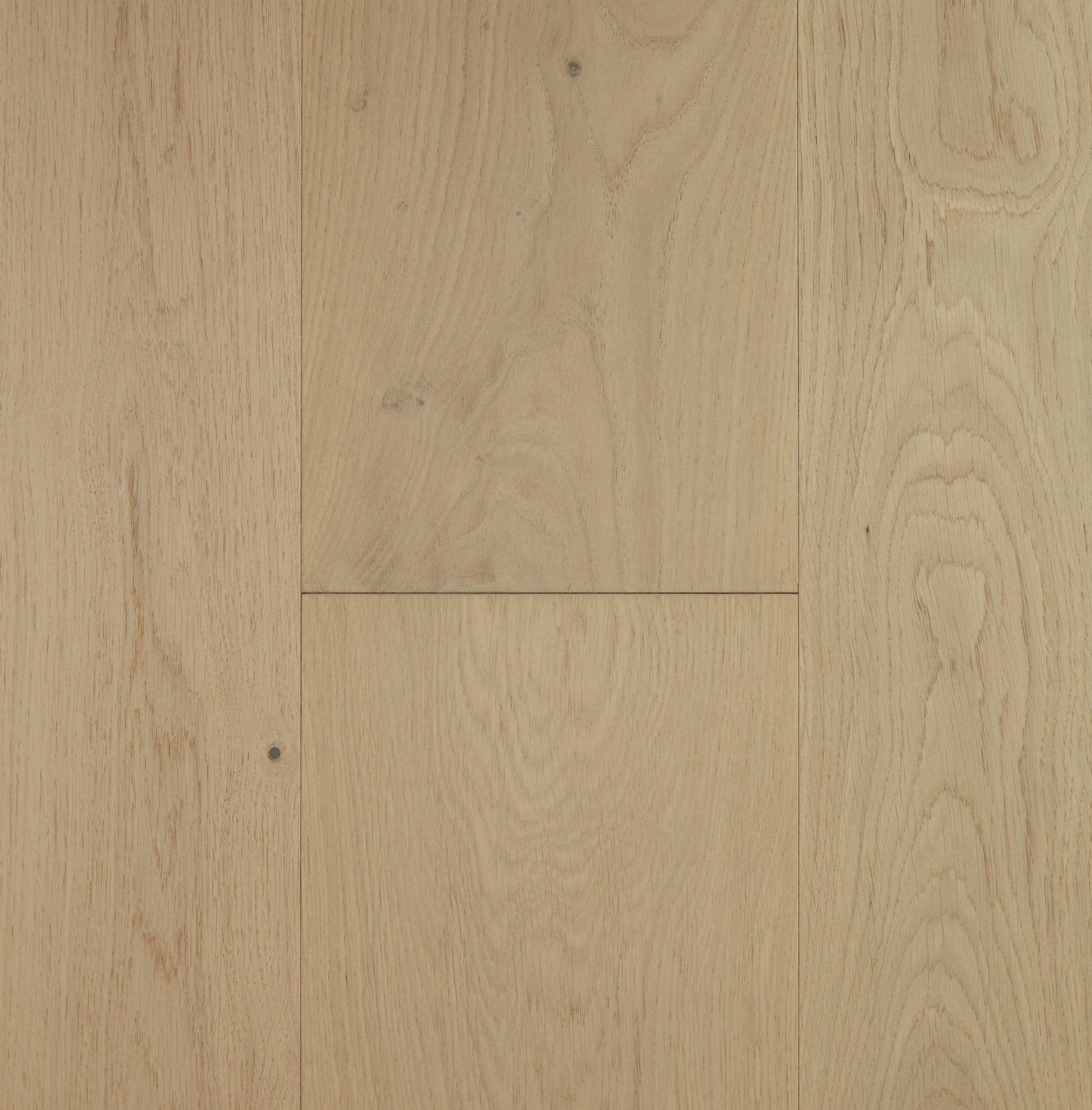 Wide Plank Polar Ice engineered European oak wide plank flooring sample