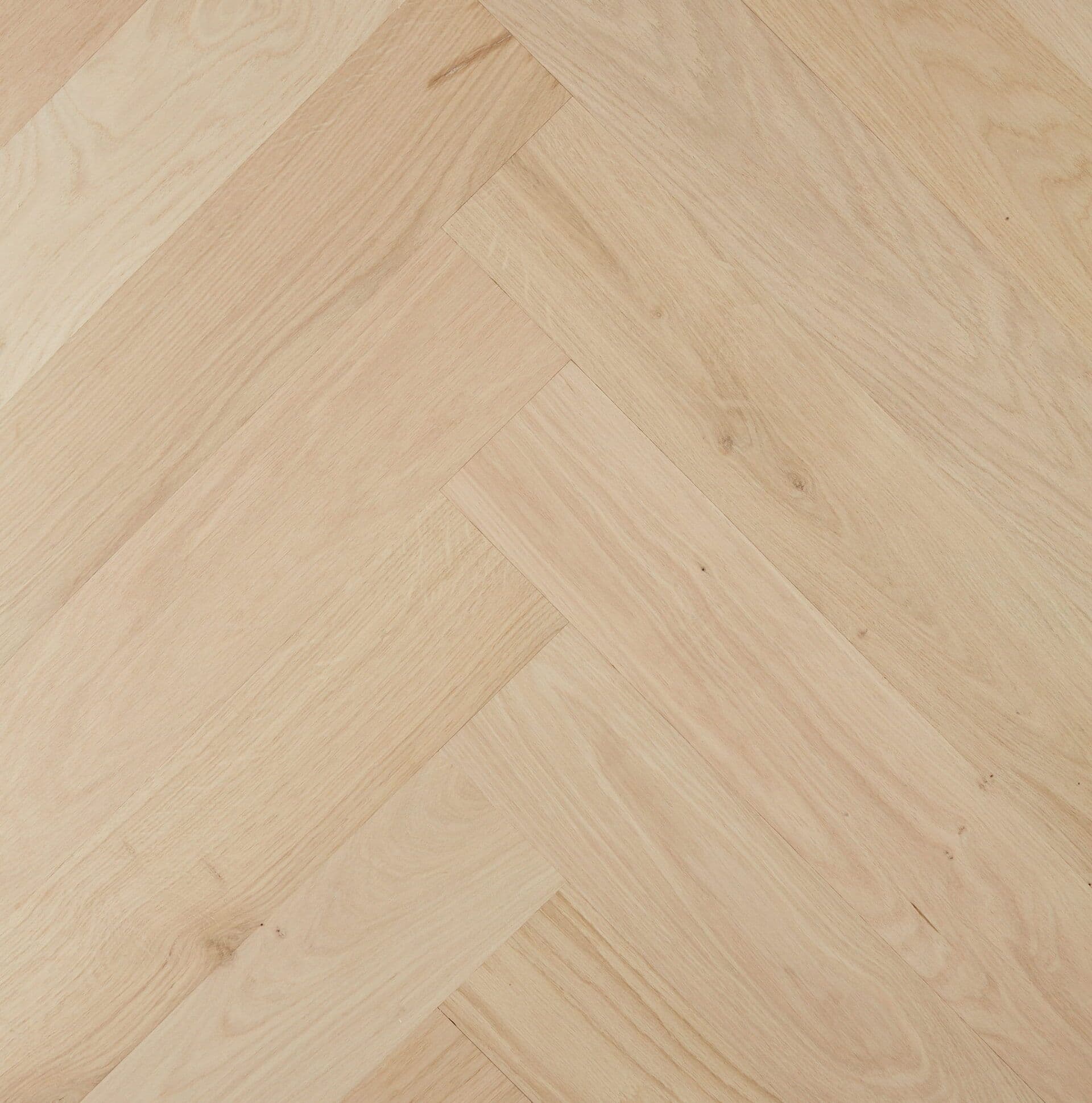 Herringbone Raw engineered European oak herringbone flooring sample