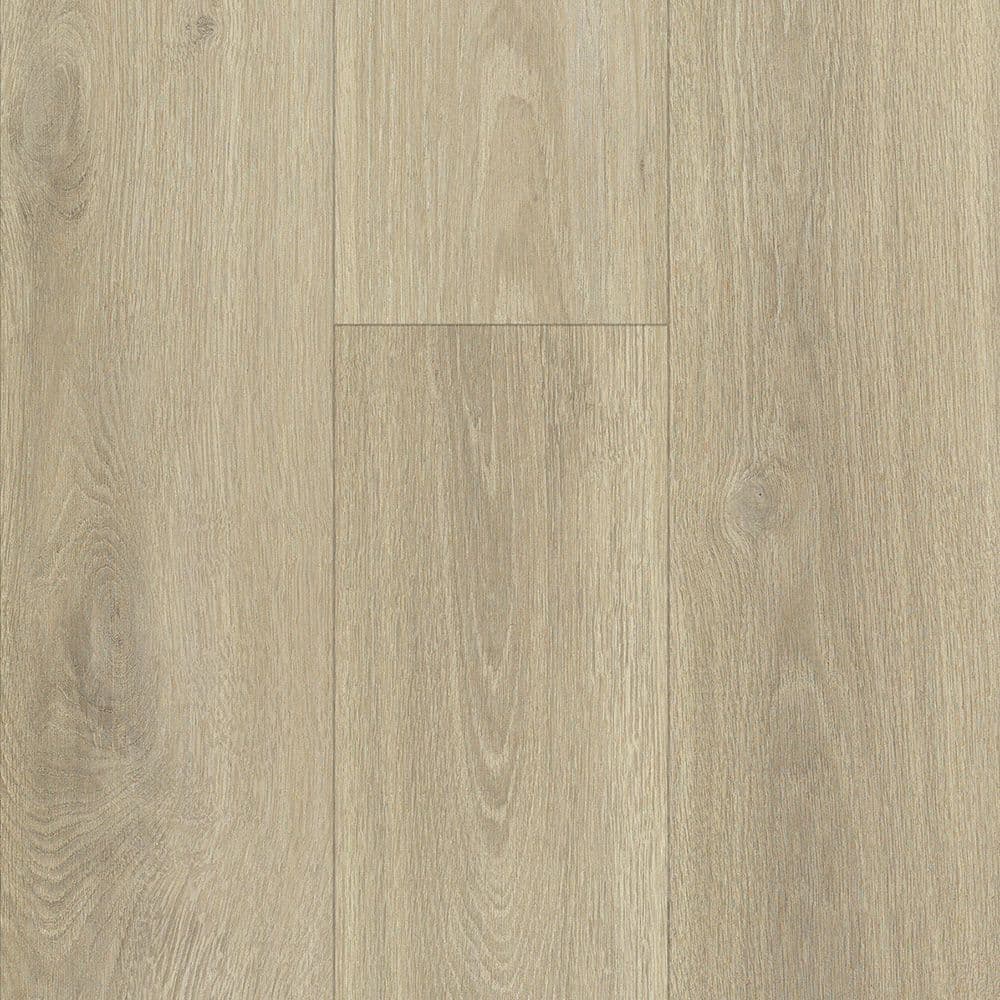 Drizzle timber-look 12 mm laminate flooring swatch